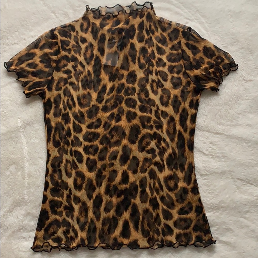 CUTE AKIRA LEOPARD TOP